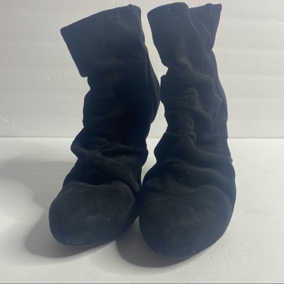 BCBG black Slouchy heeled Ankle Boots size 7.5 - Picture 13 of 13